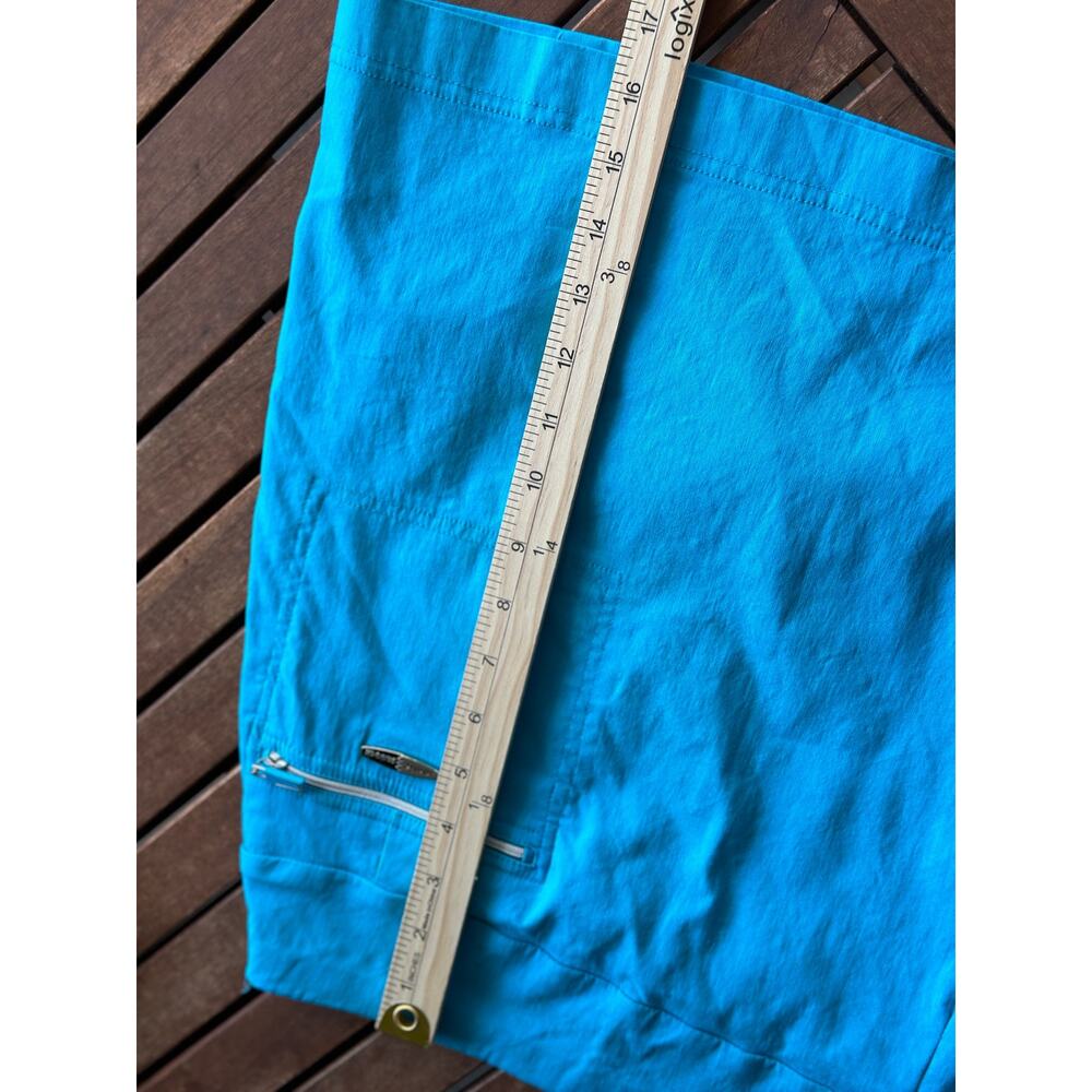 Jamie Sadock Blue Turquoise Golf Skort Size 0 Stretch Pickleball Tennis Skirt - Picture 8 of 8